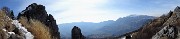 79 Panorama tra rocce e roccette dello Zuc di Pralongone